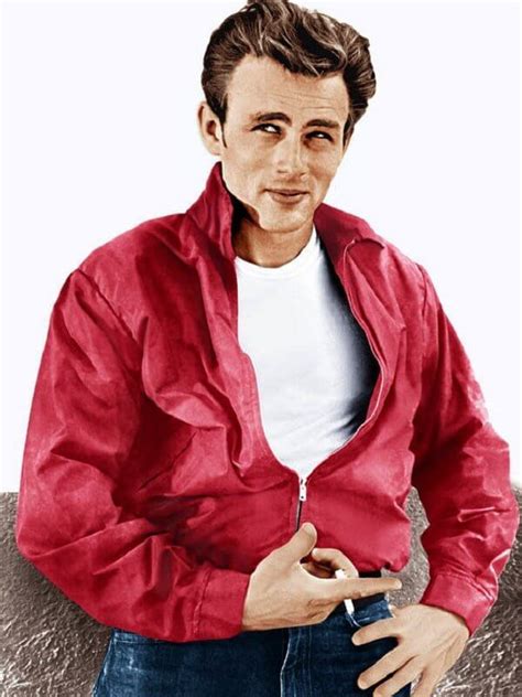 james dean leather jacket replica|james dean red jacket original.